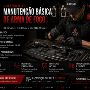 Curso Manutenção Básica Arma de Fogo