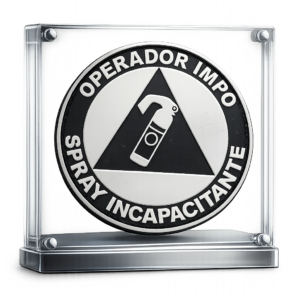 Brevê de curso Operador de Spray Debilitante-Incapacitante