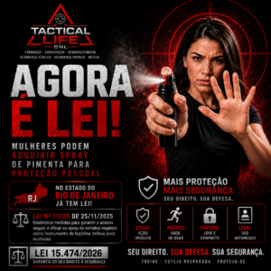 Curso Spray de Defesa Pessoal (Mulheres)