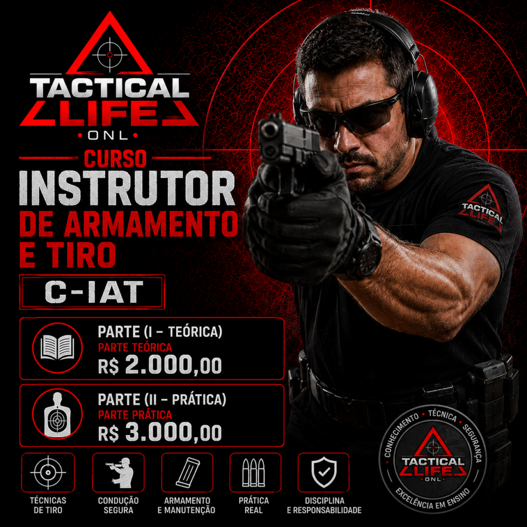 Curso Instrutor de Armamento e Tiro - C IAT